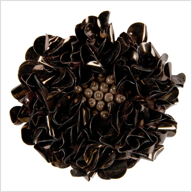 2.75" Chocolate Fancy Applique