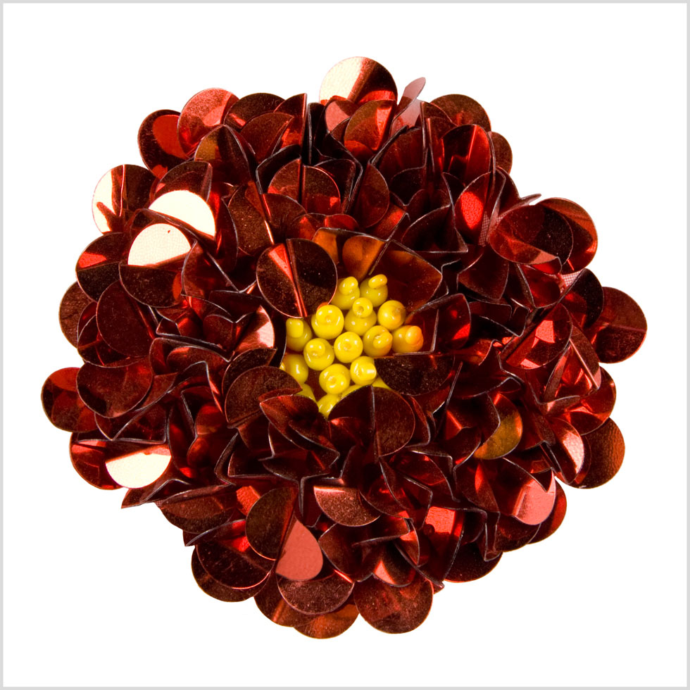 2.75" Red Fancy Applique