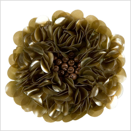 2.75" Matte Olive Fancy Applique