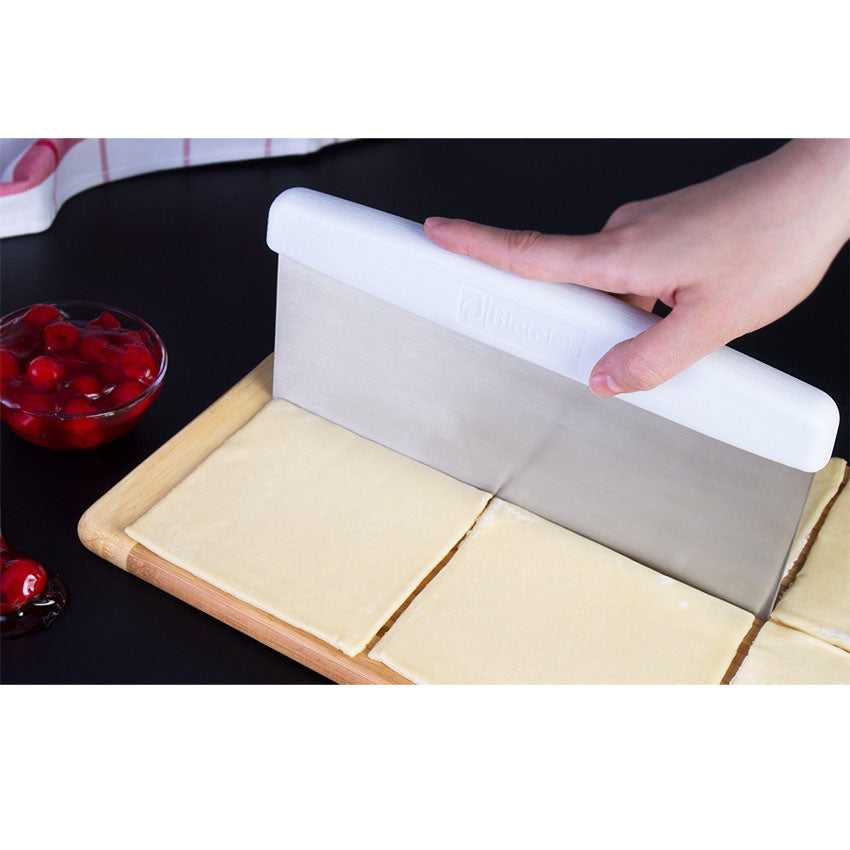 Stainless Steel Dough Scraper 10" x 3.5"