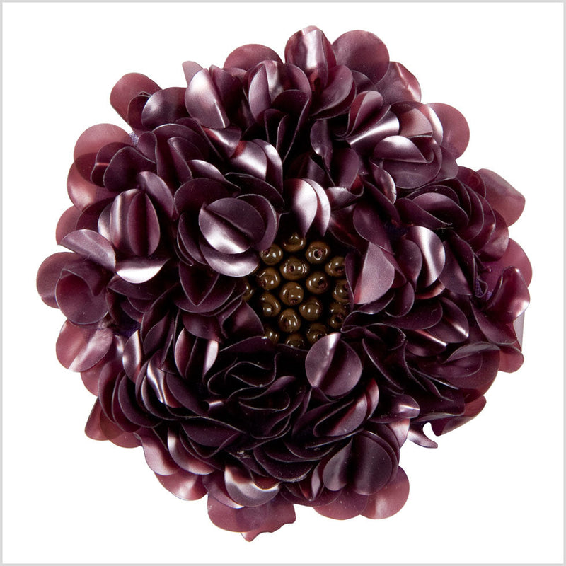 2.75" Matte Mauve Fancy Applique
