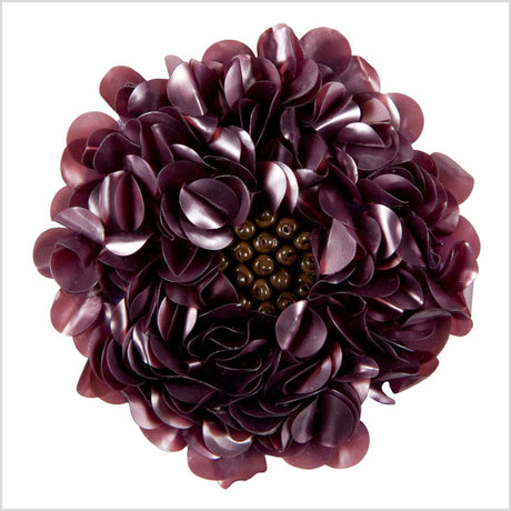 2.75" Matte Mauve Fancy Applique