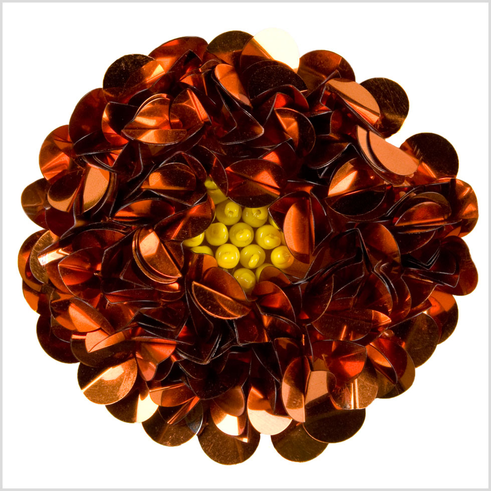 2.75" Orange Fancy Applique