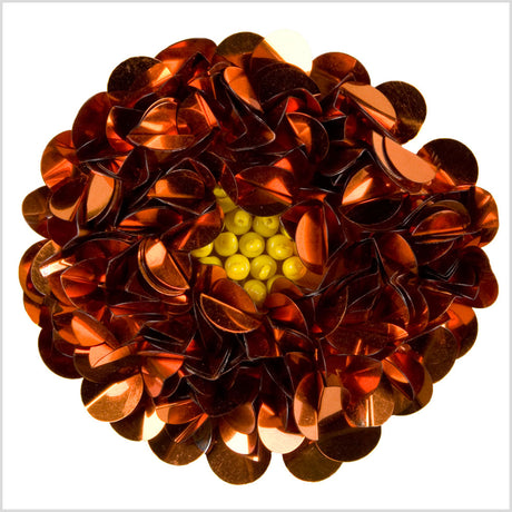 2.75" Orange Fancy Applique