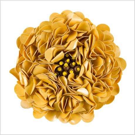 2.75" Mustard Fancy Applique