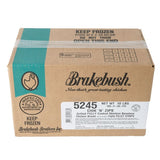 Brakebush Chik'N'Zips Fully Cooked Fajita Chicken Breast Fillet Strips 5 lb. Bag - 2/Case