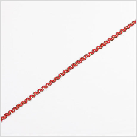 Red/Gold Metallic Braid