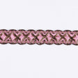 Gold/Pink Metallic Braid