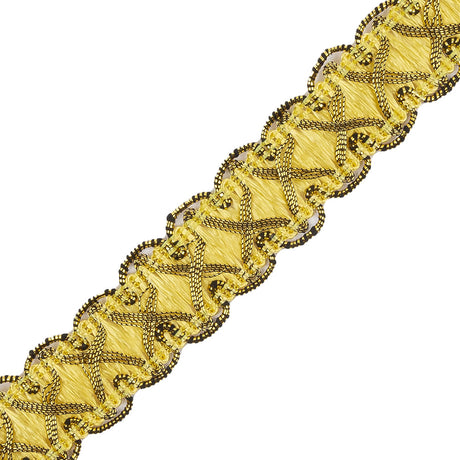 Gold/Yellow Metallic Braid