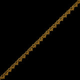 0.5" American Made Metallic Gold Braided Trim