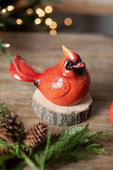 Large Resin Cardinal Figurine