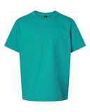 Camiseta juvenil de algodón ultra con cuello redondo | Camiseta de algodón pesado Gildan