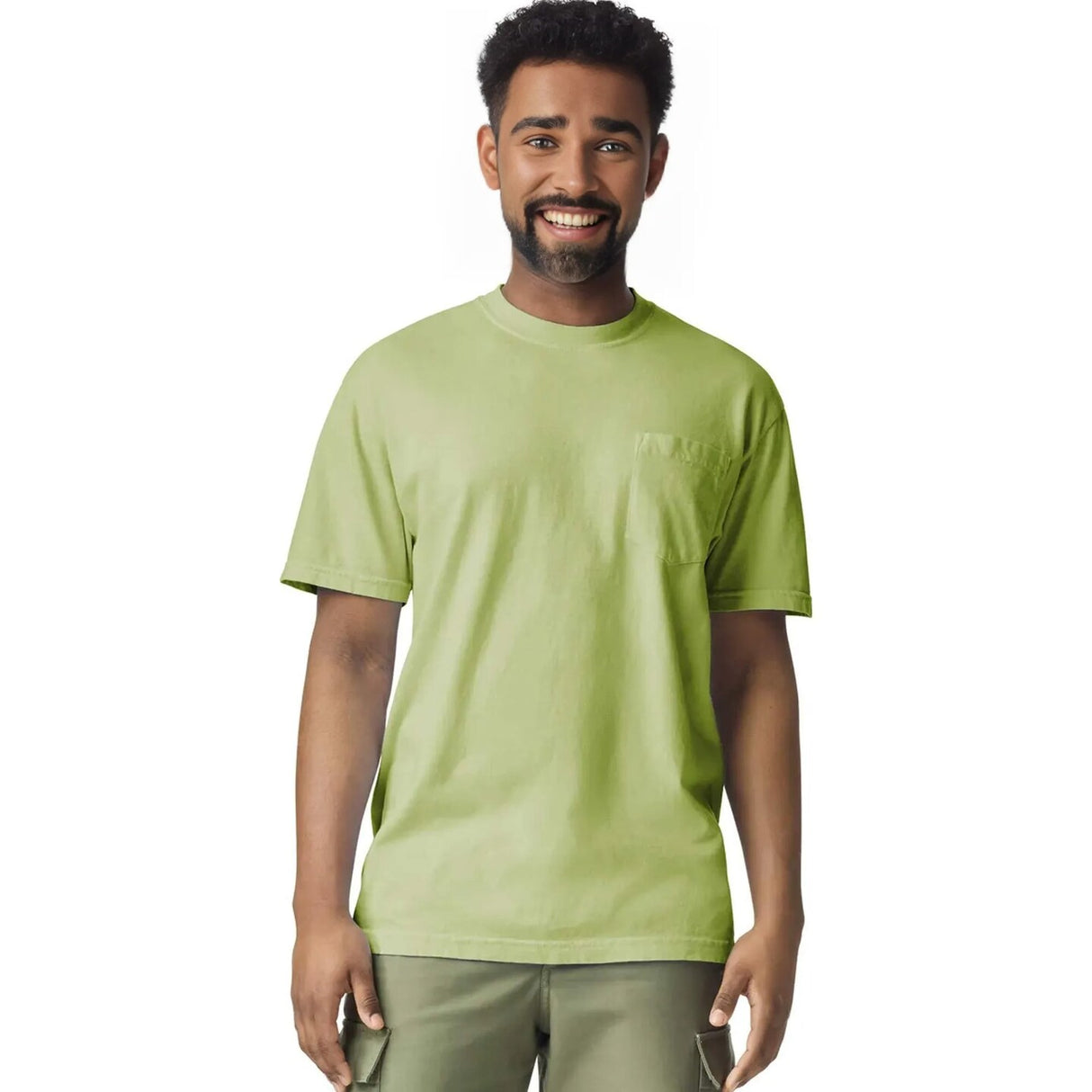 Comfort Colors® Garment-Dyed Heavyweight Pocket Crewneck Short Sleeve T-Shirt