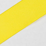 Deep Yellow Wired Edge Ribbon
