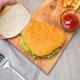 Brakebush Tender-Licious 5 oz. Fully Cooked Breaded Chicken Breast Fillets - 32/Case