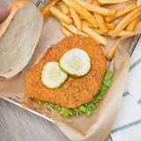 Brakebush Cayenne Kicker 5 lb. Bag 4 oz. Fully Cooked Hot and Spicy Breaded Chicken Breast Fillet - 2/Case
