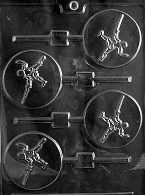 Fencing Lolly Chocolate Mold - LPS046