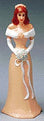 Bridesmaid - Peach Dress - 4-1/2" Tall, 12 Count