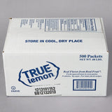 True Lemon® Unsweetened Lemon Mix Portion Packet 0.8 Gram - 500/Case
