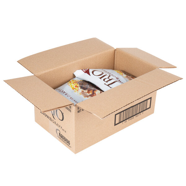 Trio 13.37 oz. Brown Instant Gravy Mix - 8/Case