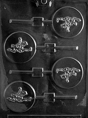 Soccer Lolly Chocolate Mold - LPS047