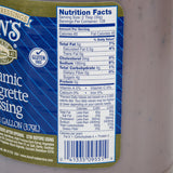Ken's Foods 1 Gallon Balsamic Vinaigrette Dressing - 4/Case