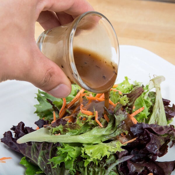 Ken's Foods 1 Gallon Balsamic Vinaigrette Dressing - 4/Case