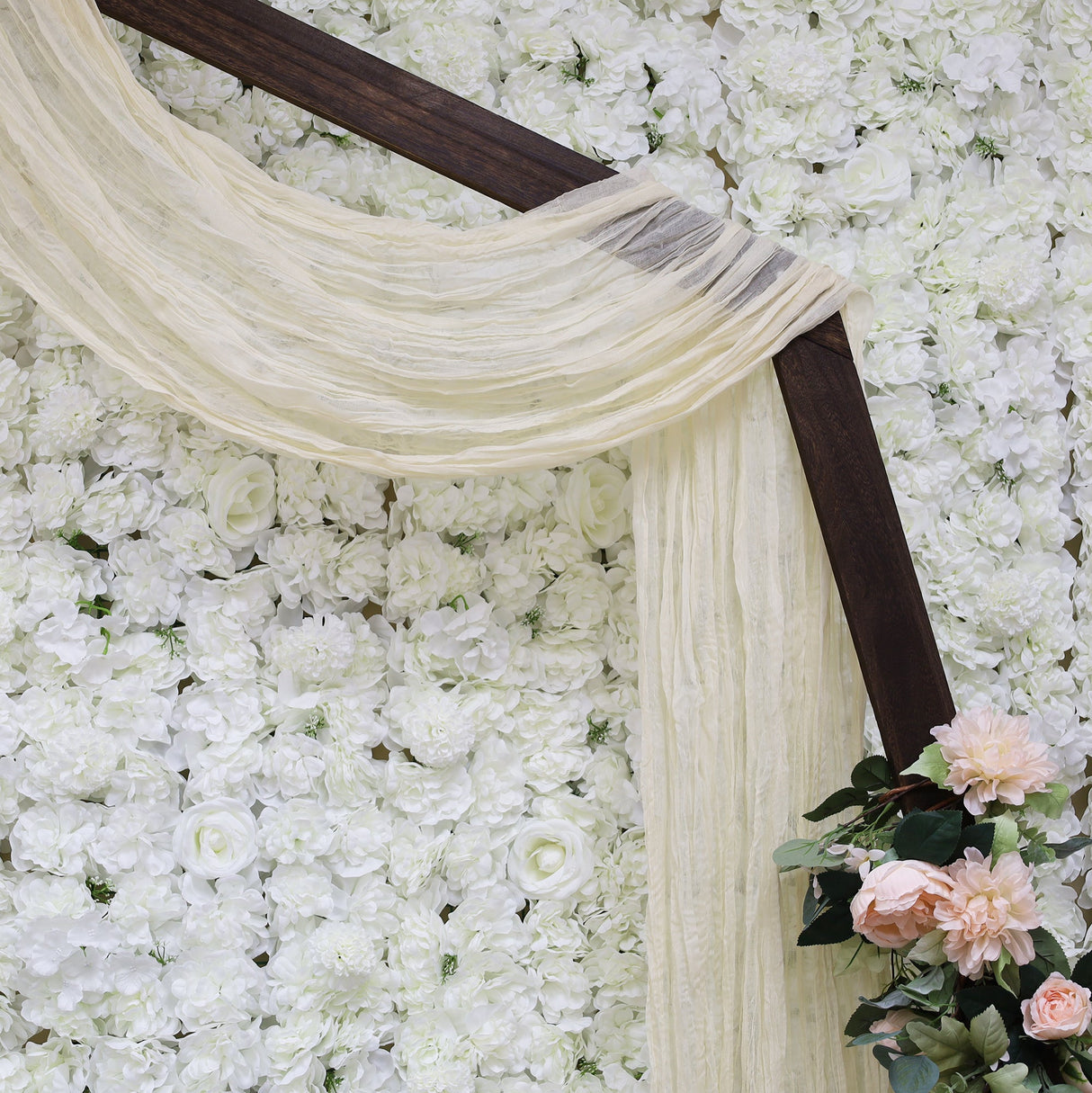 Cheesecloth Arch Drape Curtain Panel