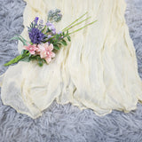 Cheesecloth Arch Drape Curtain Panel