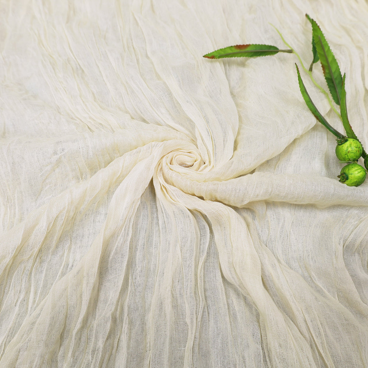 Cheesecloth Arch Drape Curtain Panel