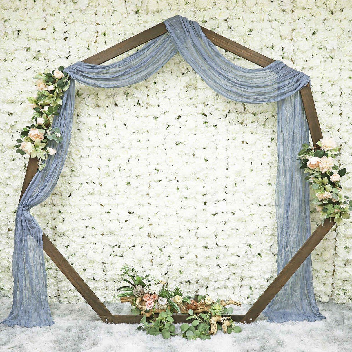 Cheesecloth Arch Drape