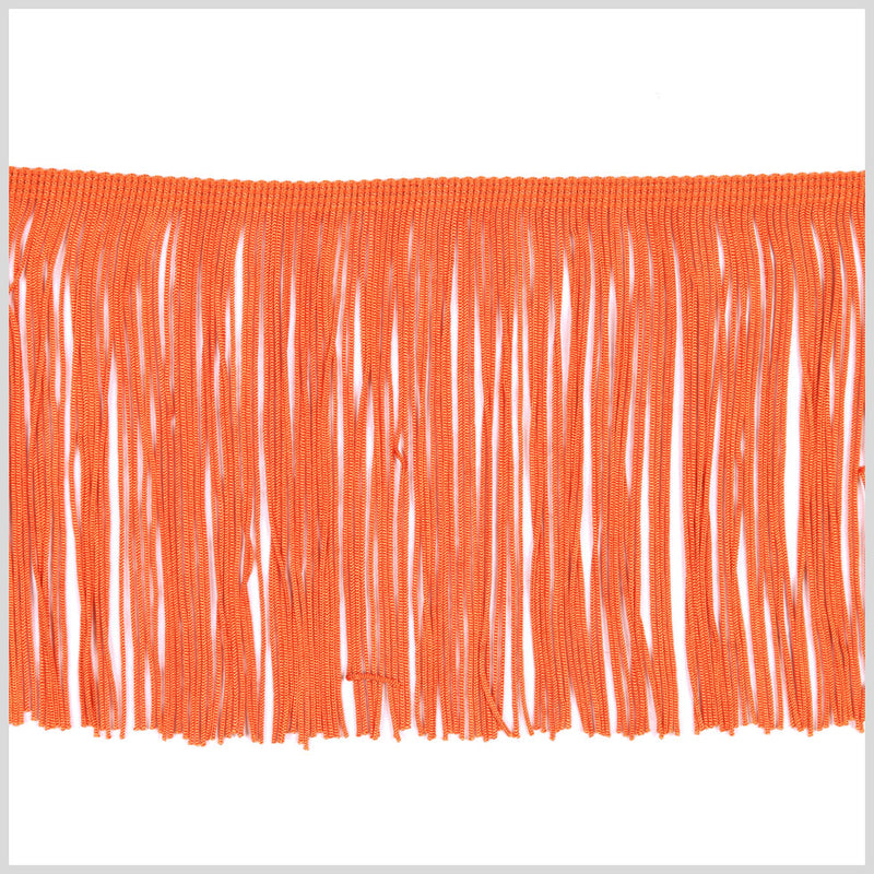 Orange Chainette Fringe - 6"