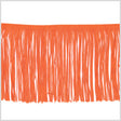 Orange Chainette Fringe - 6"