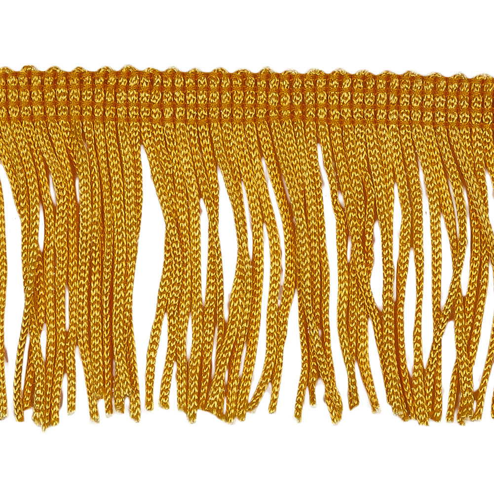 Amber Chainette Fringe - 6"