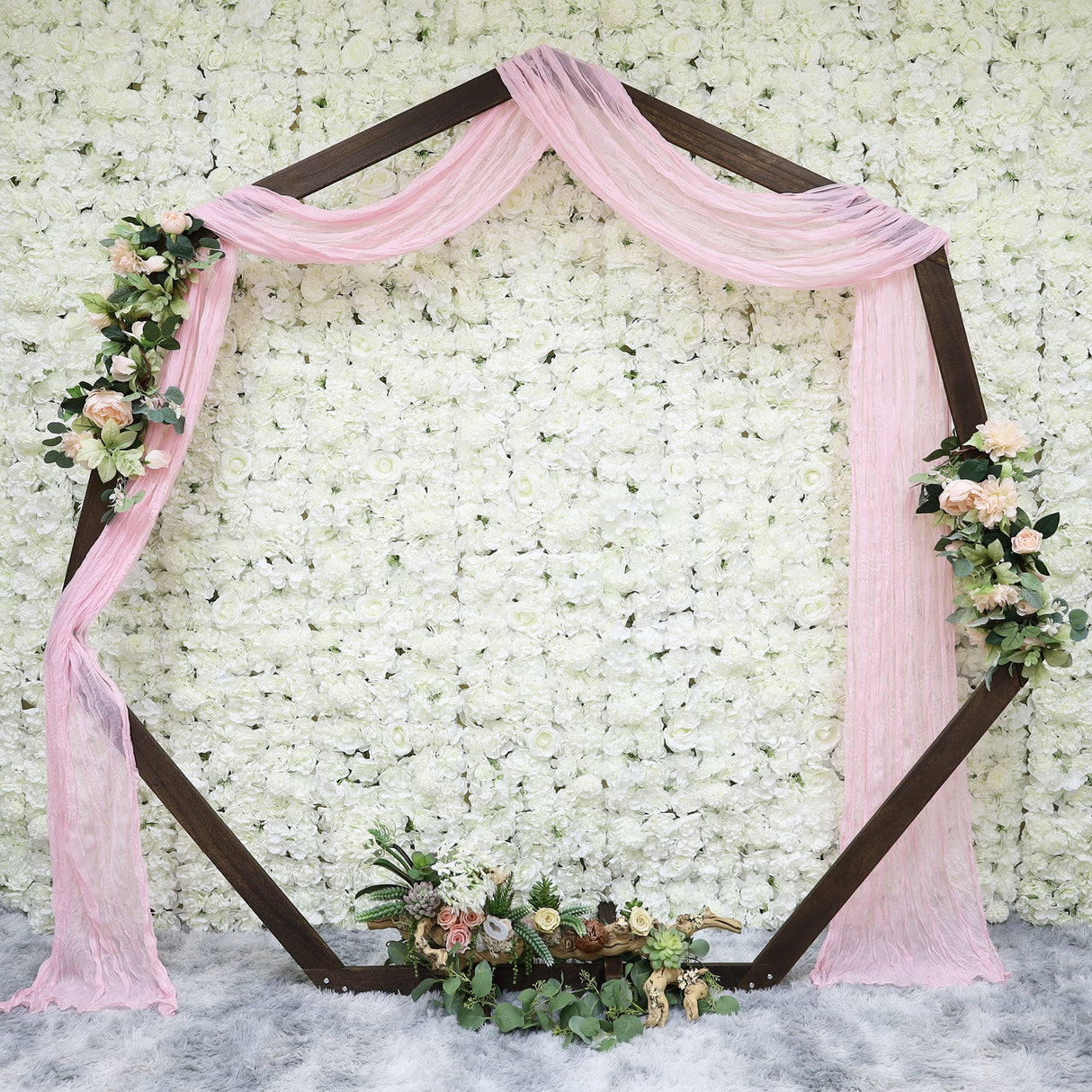 Gauze Cheesecloth Drape 20 ft x 38 in Pink