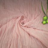 Cheesecloth Drape Curtain Panel 20 ft x 38" Rose Pink