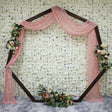 Cheesecloth Drape Curtain Panel 20 ft x 38" Rose Pink