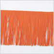 Orange Chainette Fringe - 4"