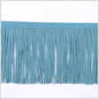 Turquoise Chainette Fringe - 4"