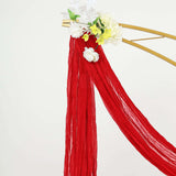 Cheesecloth Drape Curtain 20 ft x 38 in Red