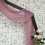 Gauze Cheesecloth Drape 20 ft x 38 in Mauve