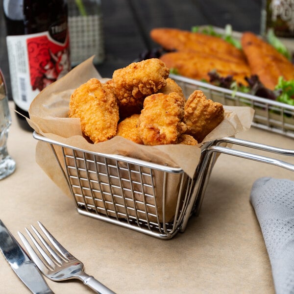 Brakebush Doo-Wa Ditties Fully Cooked Boneless Breaded Chicken Breast Wing Fritters 5 lb. - 2/Case
