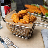 Brakebush Doo-Wa Ditties Fully Cooked Boneless Breaded Chicken Breast Wing Fritters 5 lb. - 2/Case
