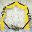 Cheesecloth Drape Curtain Panel 20 ft x 38 in Canary Yellow