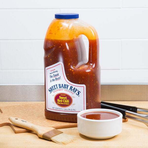 Sweet Baby Ray's Sweet Red Chili Pepper Wing Sauce and Glaze 1 Gallon