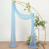 Gauze Cheesecloth Drape 20 ft x 38 in Baby Blue