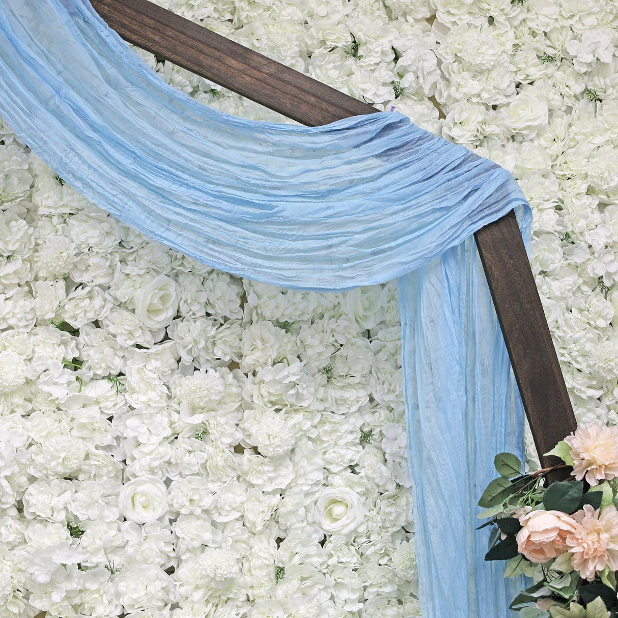 Gauze Cheesecloth Drape 20 ft x 38 in Baby Blue
