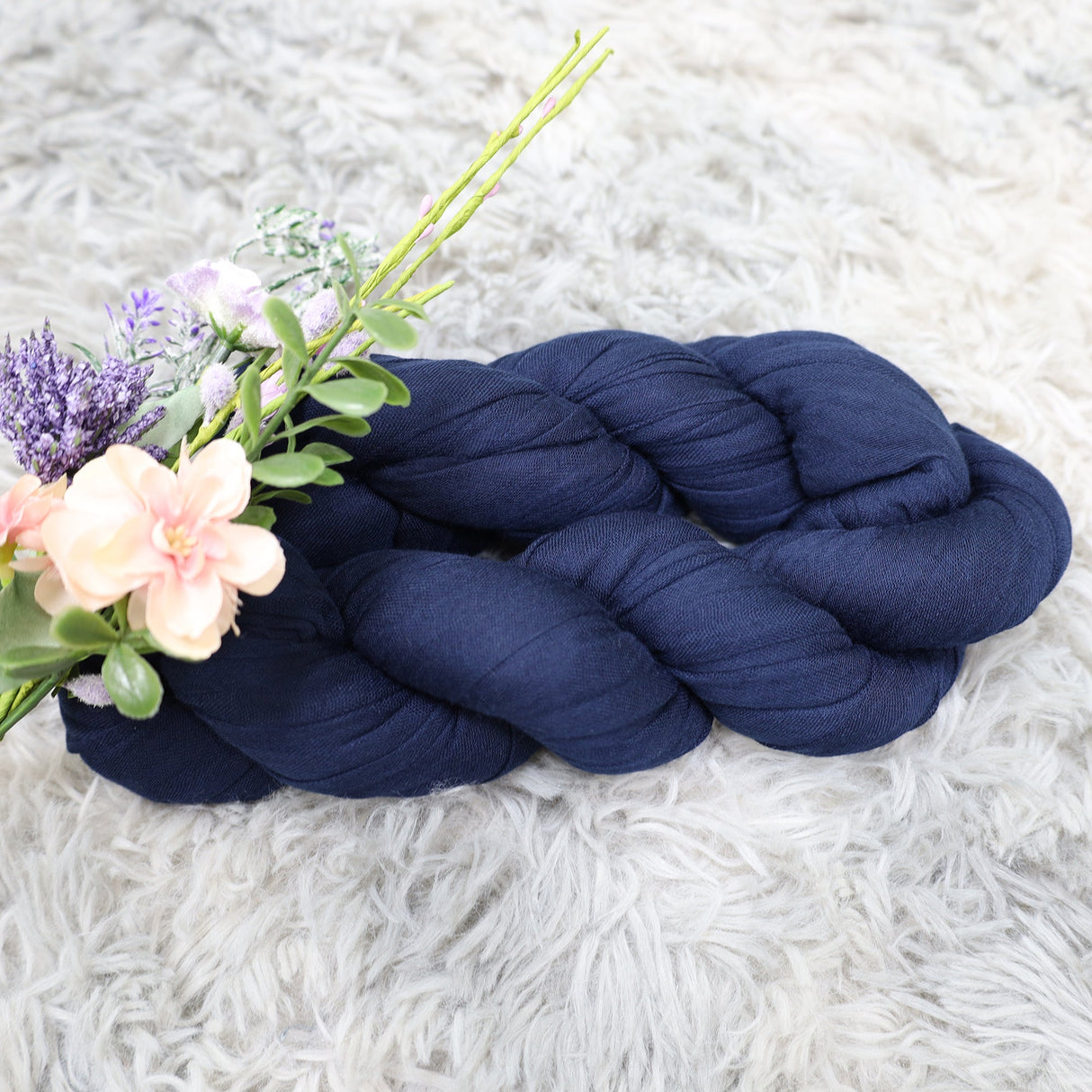 Cheesecloth Wedding Arch Drape Navy Blue