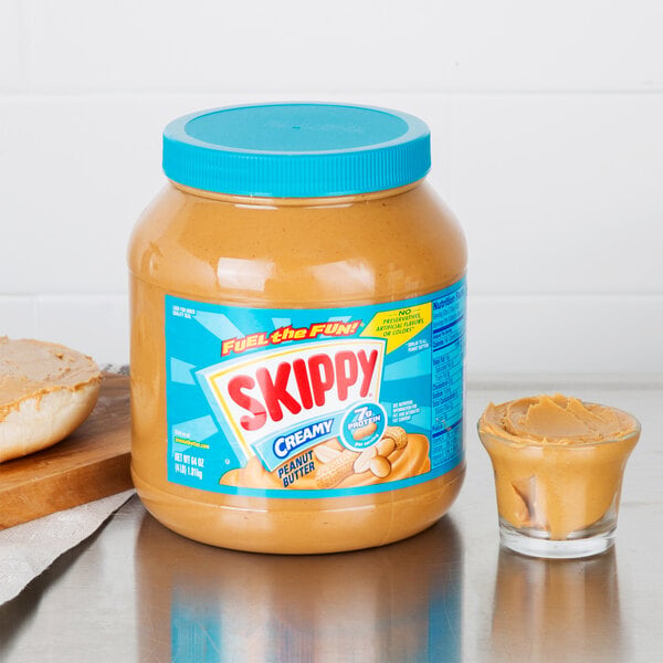 Skippy Creamy Peanut Butter 4 lb. Jar