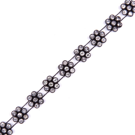 Black/Crystal Plastic & Glass